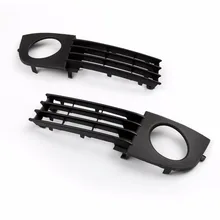 Areyourshop Car Front font b Bumper b font Lower Grille With Fog Lights Hole For Audi