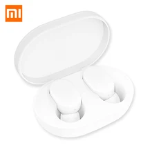 Xiao mi AirDots Bluetooth наушники Молодежная версия TWS стерео Бас mi ni Беспроводные Bluetooth 5,0 наушники-вкладыши с mi c Handsfree