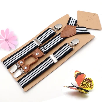 

Elastic Boys Gilrs Suspender Set For Baby Boys Children Wedding Girls Suspenders Baby Kids Polka Striped Braces Belt