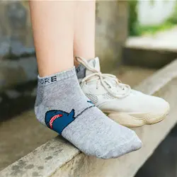 Новое поступление, женские носки карамельного цвета в стиле Харадзюку, Calcetines, Короткие хлопковые милые короткие Дышащие Носки с рисунком