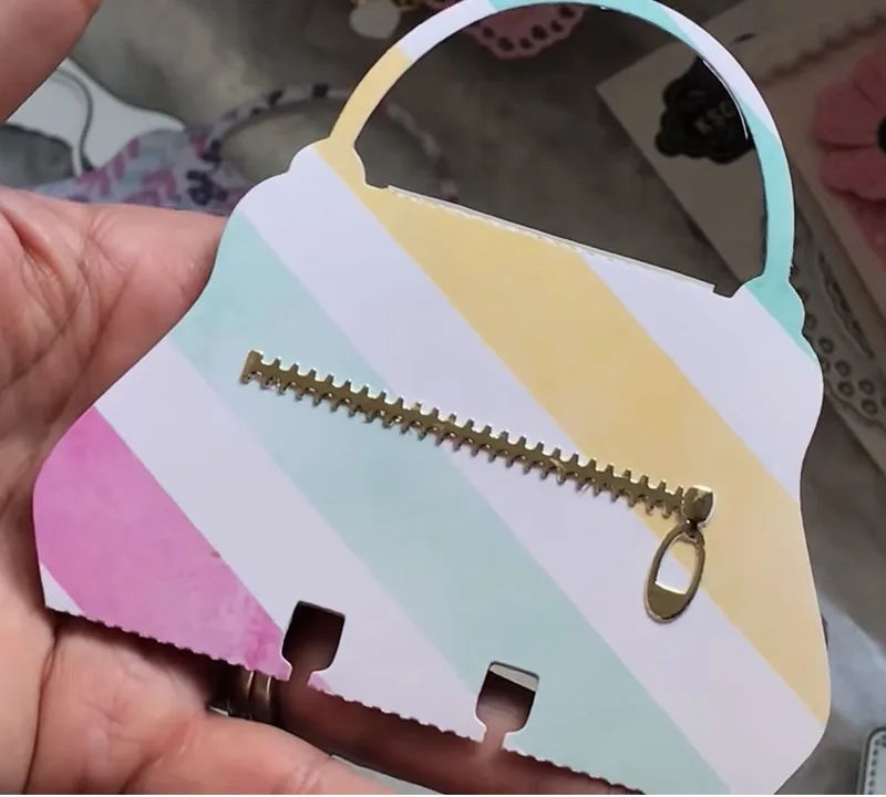 Ksccraft сумка Memory Dex Rolodex металлические режущие штампы трафареты для скрапбукинга/фотоальбома декоративное тиснение DIY карты