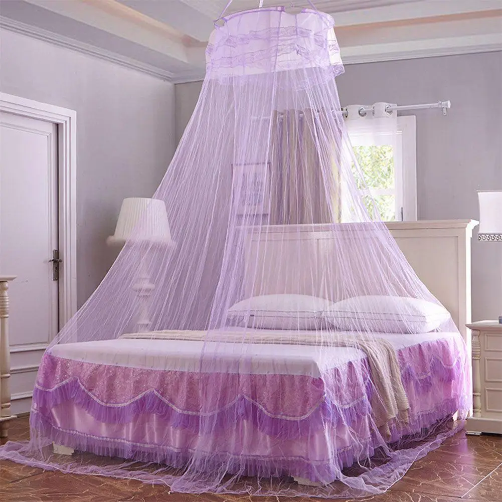 Adeeing Free installation High Mosquito Net with Dense Hole Bed Canopy