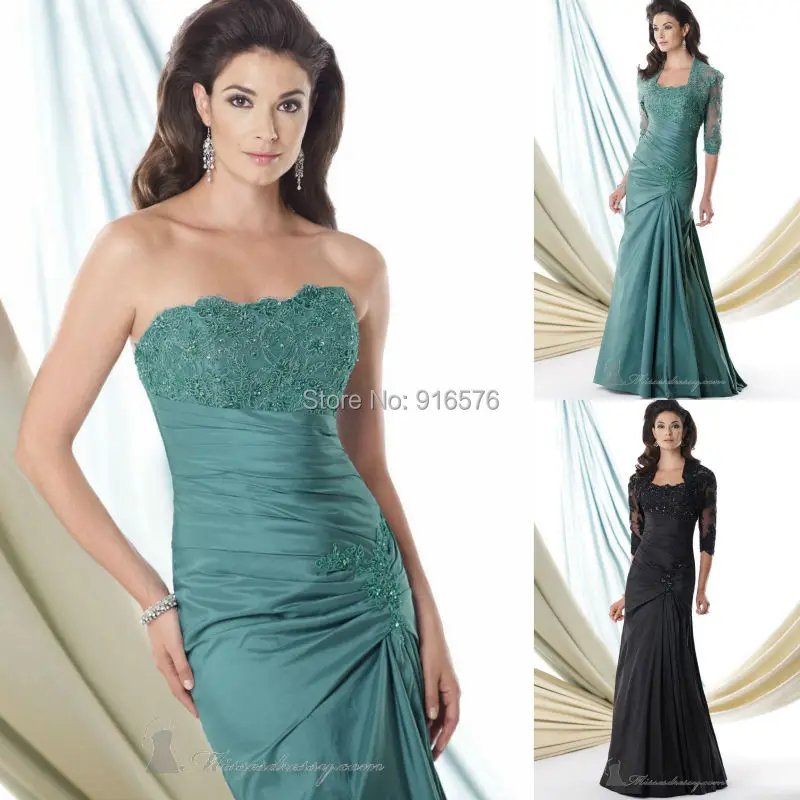 aqua mother of the bride