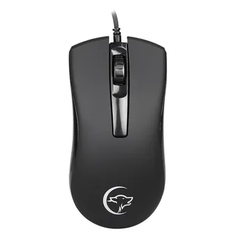 

OMESHIN Wired 2400DPI Optical USB Ergonomic Mouse Adjustable DPI Mute Gift For PC Laptop USB Rechargeable For Gamers Computer PC