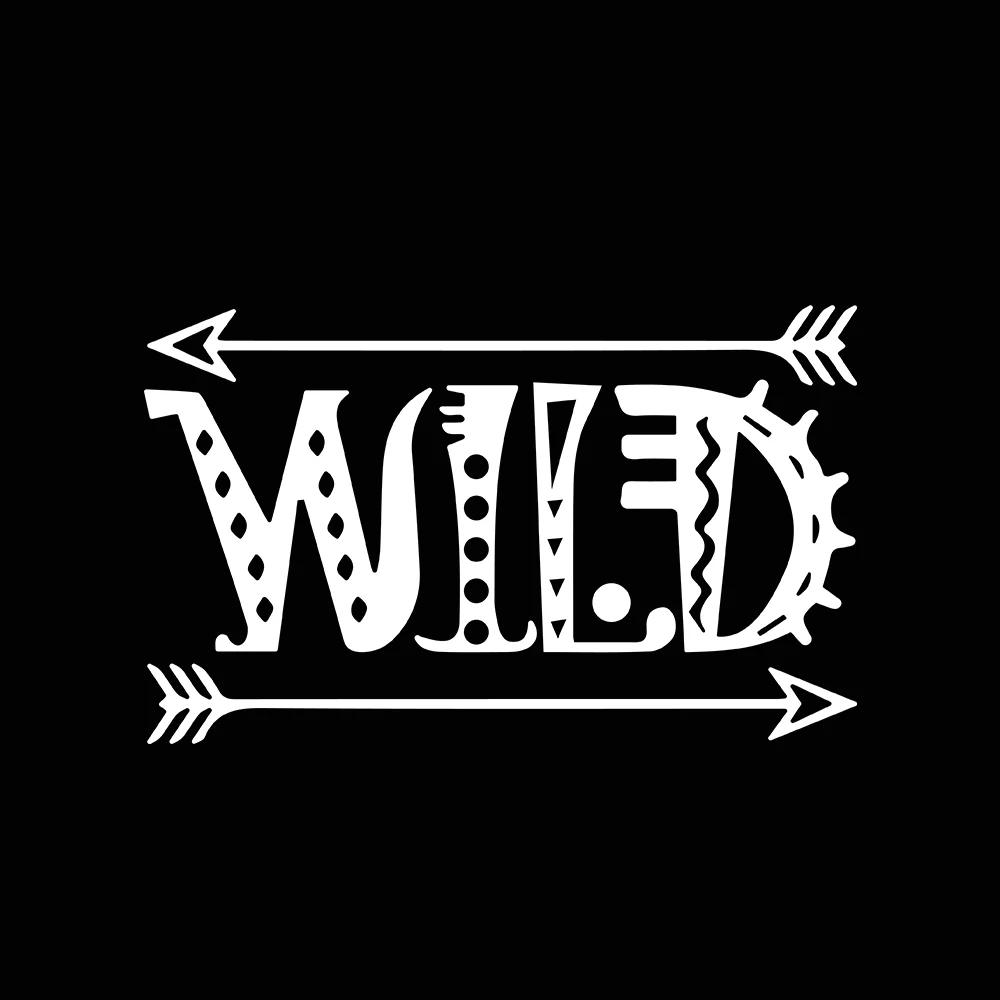 Rylybons креативные автомобильные наклейки с надписью Wild и наклейка Стайлинг
