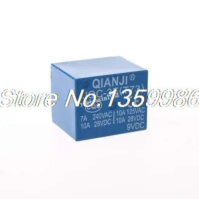 

10pcs JQC-3F(T73) DC 9V 9 V 5PIN 250VAC 28VDC Mini Power Relay SPDT