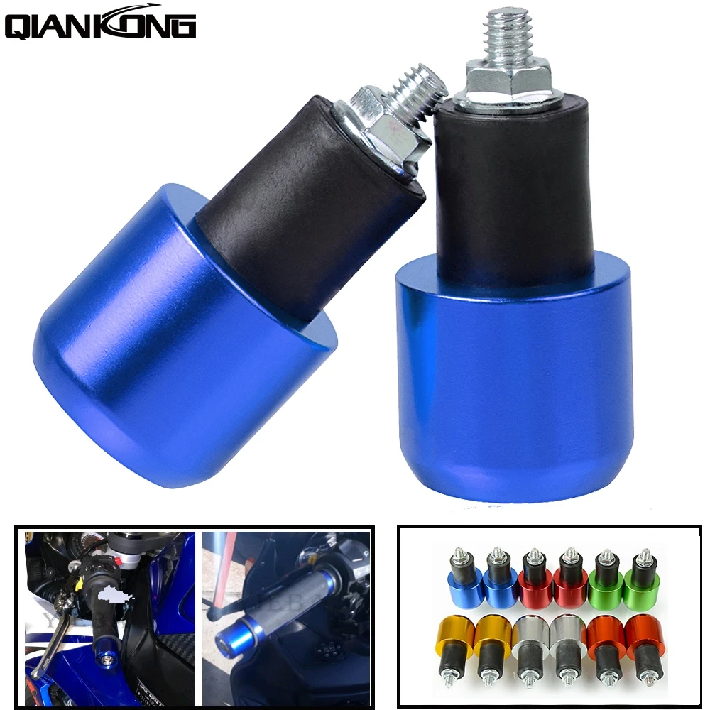 Мотоцикл 7/8 &quotЧПУ руль Кепки Мотокросс рукоятка захваты для Yamaha YZF R6S R6 R3 R1 R125 FZ 07 09