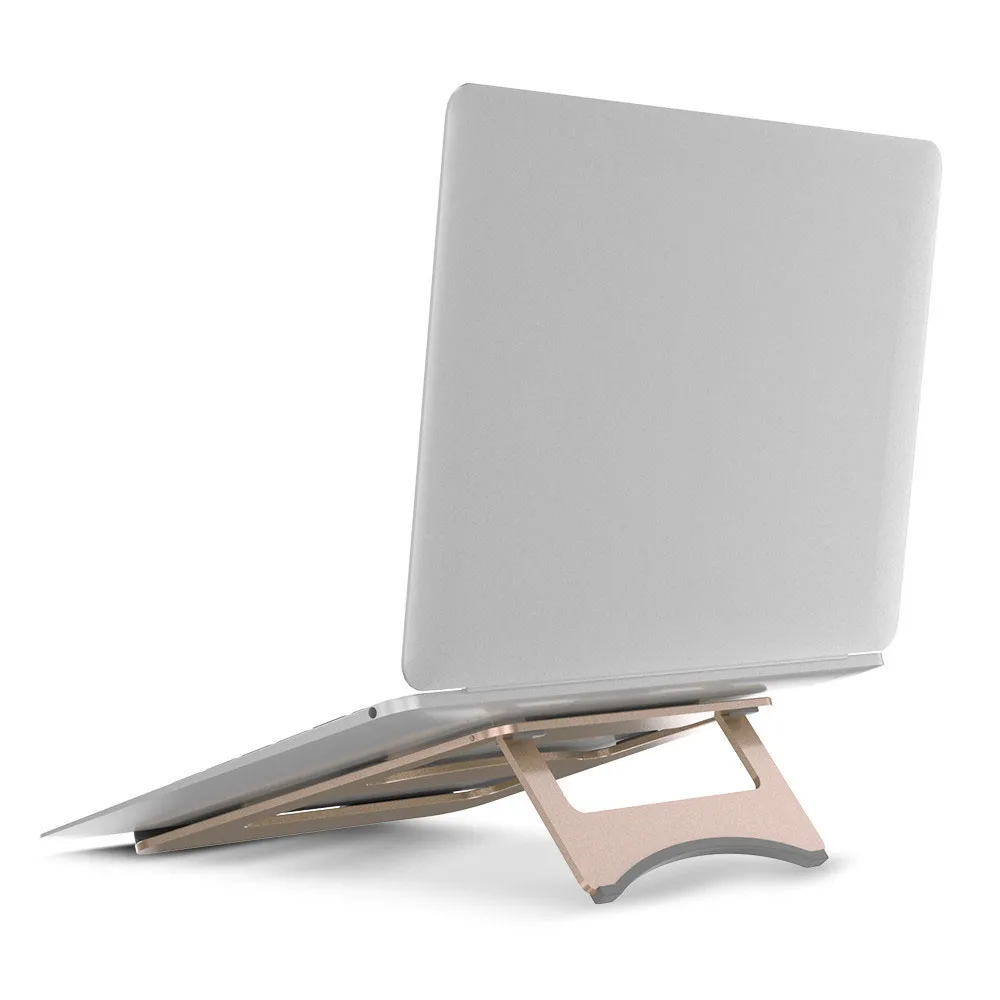 Подставка для ноутбука Vmonv из алюминиевого сплава с фирменным кронштейном для Macbook Air Pro retina до 15,6 дюймов, любой ноутбук, планшет, ПК, охлаждающая подставка