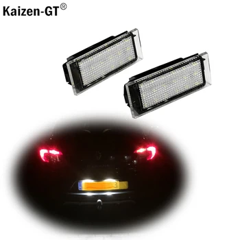 

Car LED Number Lamps White License Plate Lights For Renault Megane 2 Clio Laguna 2 Megane 3 Twingo Master Vel Satis Opel Movano