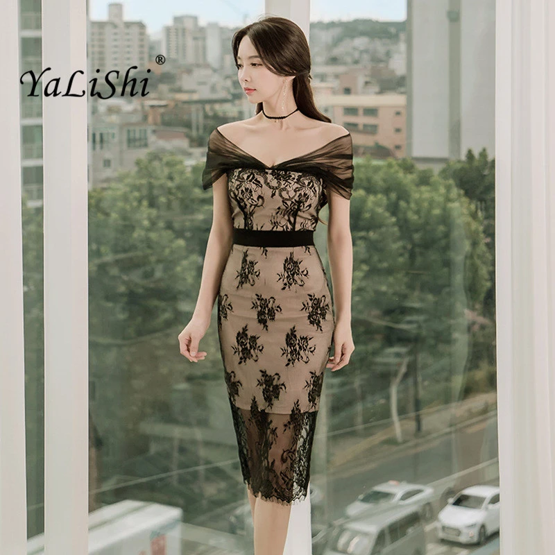 socialite lace dress