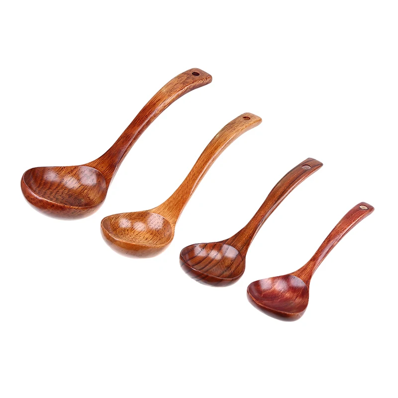 WCIC Dinner Long Handle Spoon Tableware Set Large Tablespoons Utensils