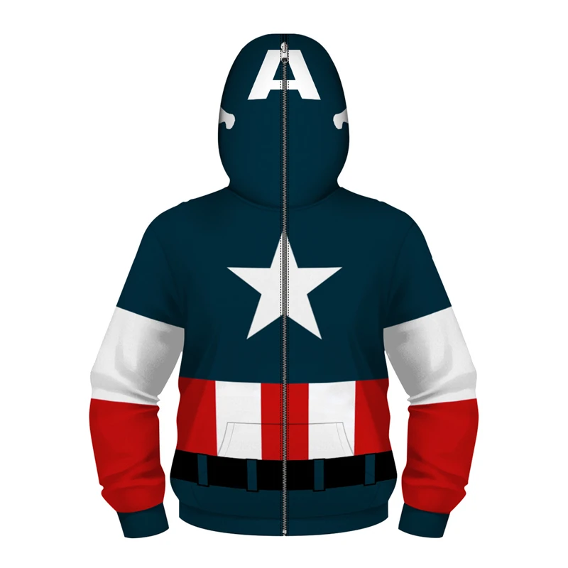 Fans Made Captain America Unisex Hoodie Spiderman 3D Printed Long Sleeve Hoodie Casual Tops Children's Deadpool Pullover Hoodie Fans Made Captain America Unisex Hoodie Spiderman 3D Printed Long Sleeve Hoodie Casual Tops Children's Deadpool Pullover Hoodie