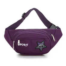 Мода Тиснение женщины покупки Талия пакеты! Красивые повседневные женские для верховой езды нагрудные карманы несколько карман нейлон mobile и изменить Carrier