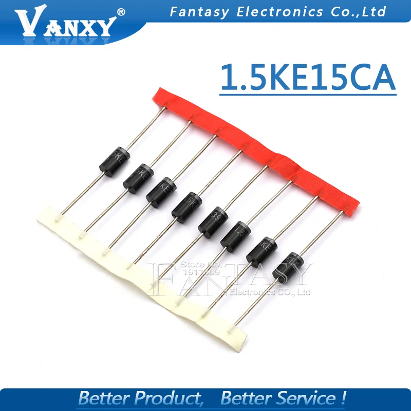 

20PCS 1.5KE15CA DO-201 1500W