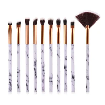 

GUJHUI 4/10pcs Professional Griotte Eye Makeup Brush Set Foundation Blending Powder Face Brush Cosmetic Make Up maquillaje