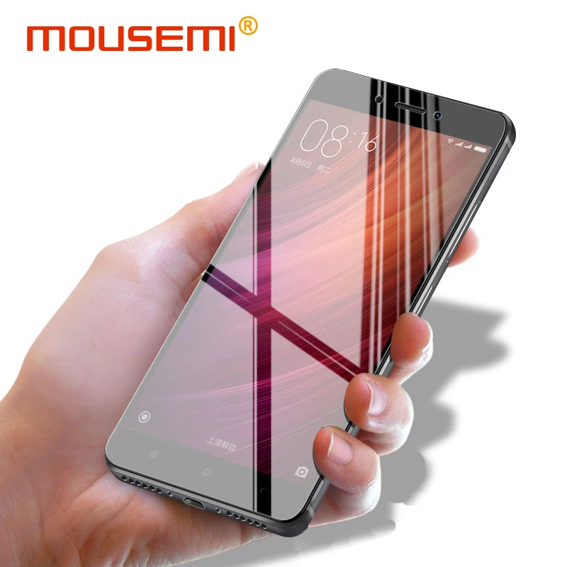 MOUSEMI закаленное стекло 4x для Xiaomi Redmi Note 4x4 Защита экрана полное покрытие Защитное 4