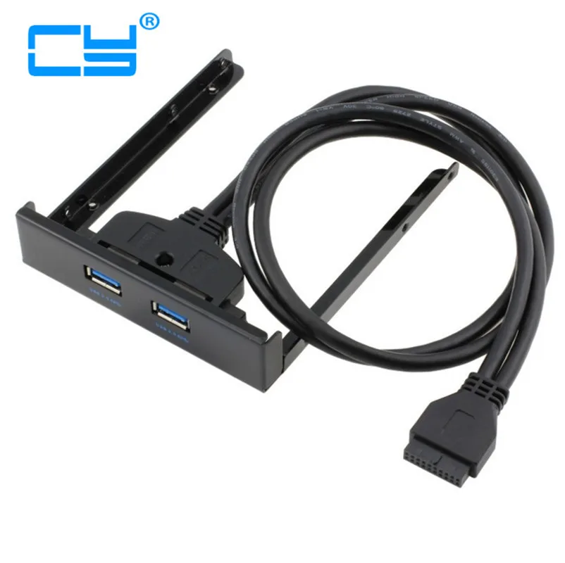 5Gbps USB 3.0 2 port Front Panel 20 Pin Header MotherBoard to USB 3.0
