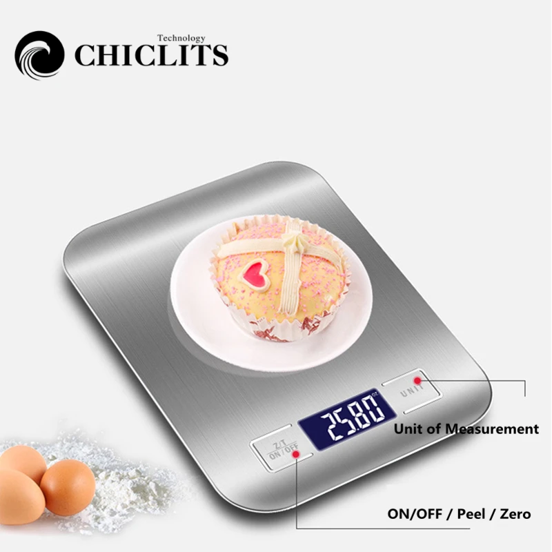 Electronic digital scale Food Weighing with LED display accurately