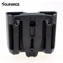 2 цвета зарисовка двойная магазинная Mag Чехол стек пистолета картриджа Клип держатель Duty Belt Mag Box для Кольт 1911