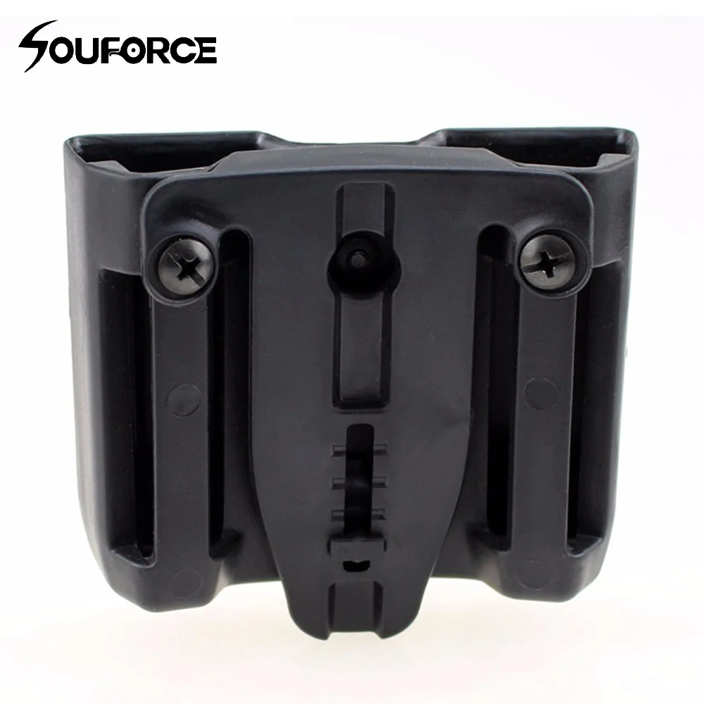 

2 Color Quick Draw Double Magazine Mag Pouch Case Stack Pistol Cartridge Clip Holder Duty Belt Mag Box for Colt 1911