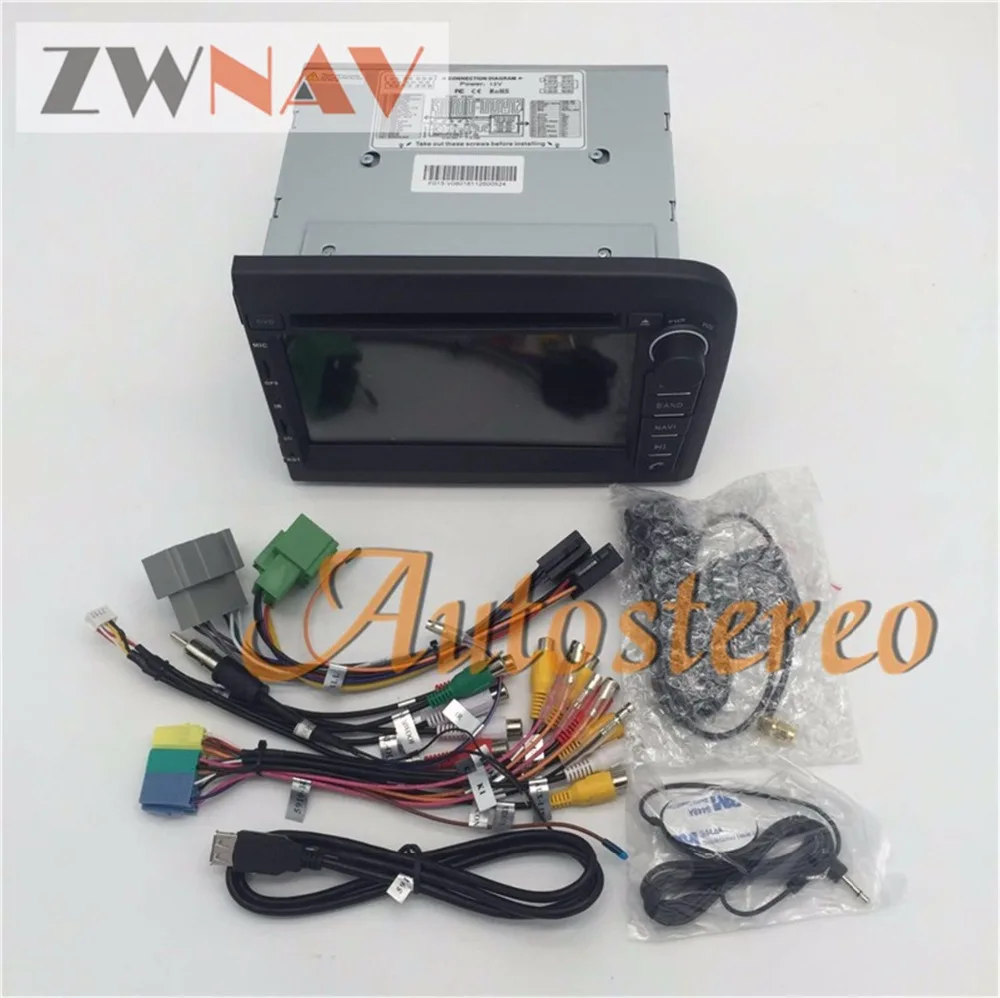 ZWNAV Android 9,0 автомобильный dvd-плеер головное устройство для VOLVO S80 1999-2005 левый авто gps навигация Радио экран карта