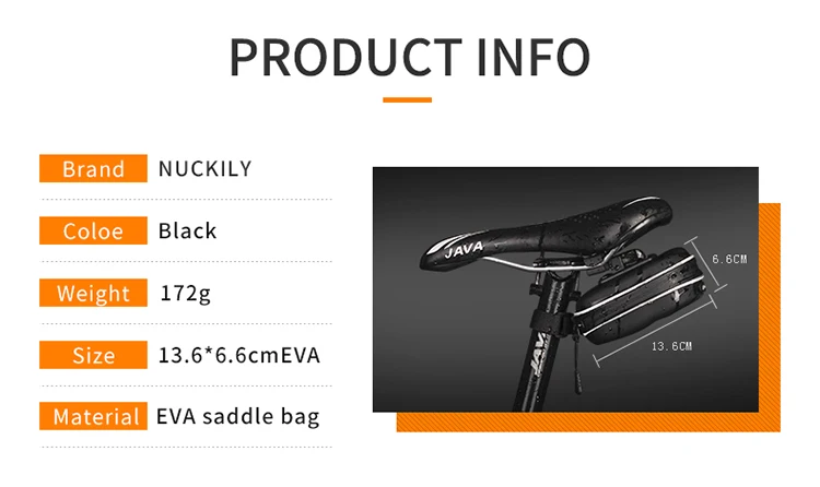 Perfect NUCKILY Waterproof Bicycle Bag Rear Cycling Bike Saddle Bag With Hanging Ring EVA Mountain Road MTB Bike Seat Pouch PL03 23 Perfect NUCKILY Waterproof Bicycle Bag Rear Cycling Bike Saddle Bag With Hanging Ring EVA Mountain Road MTB Bike Seat Pouch PL03 23