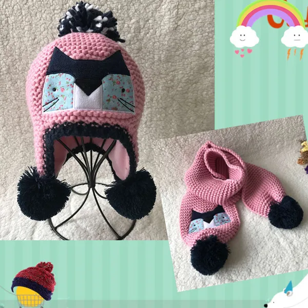 Bebe вводной FILLE GARCON Enfant infantile Enfants casquettes MARQUE Couleur шерстяная шапка искусства ткани