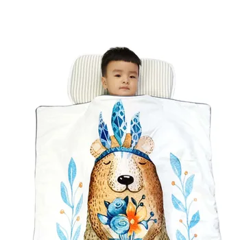 

Baby Blanket Thicken Soft Cotton Knit Infant Cartoon Swaddle For Newborn Baby Bedding Crib Stroller Blankets Drop shipping