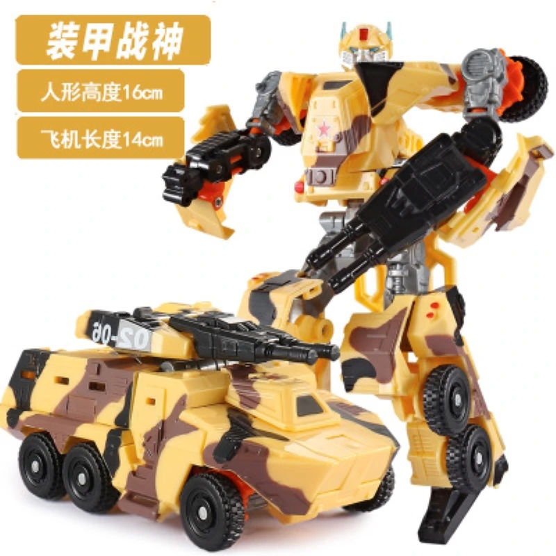 2020 Top Sale 19.5cm Model Transformation Robot Car Action toys Plastic Toys Action Figure Toys BEST Gift For Education Children