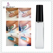 ELECOOL 10 мл Отшелушивающий легко удаляющий анти-переливающийся клей нетоксичный жидкий латексный Скотч для дизайна ногтей маникюр Защита краев TSLM1