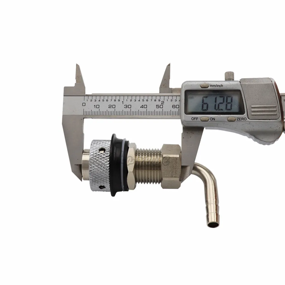 55mm Length G58 Elbow Beer Tap Shank With 8mm Diameter Barber for Homebrew Draft Kegerator Dispenser Faucet (9)