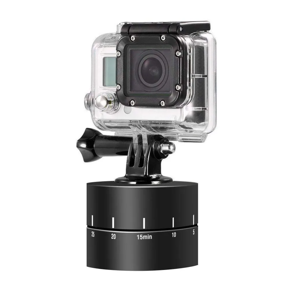 Lapse-cabeça de Tripé Portátil para Câmera Ângulo de Rotação 4 e 3 Time Gopro Hero 5 Automática 360 Graus 60 120 Minutos 7 6 - Image 4
