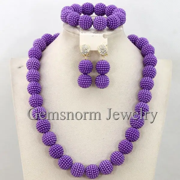 Buy Wholesale African Beads Jewelry Set Chunky