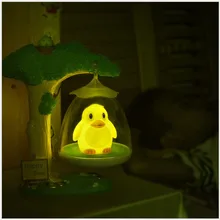 Экологичный Светодиодный Ночник с сенсорным сенсором, USB ночник, детские игрушки на день рождения, рождественские подарки