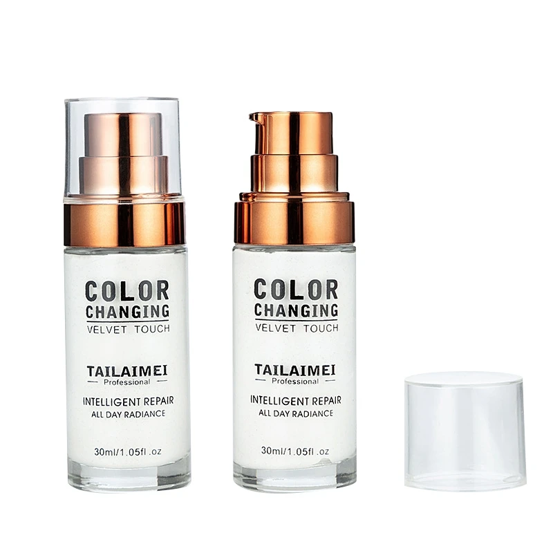 2019 30ml Color Changing Natural Waterproof Liquid Foundation With Moisturizing Control Oil Liquid Concealer 2019 30ml Color Changing Natural Waterproof Liquid Foundation With Moisturizing Control Oil Liquid Concealer