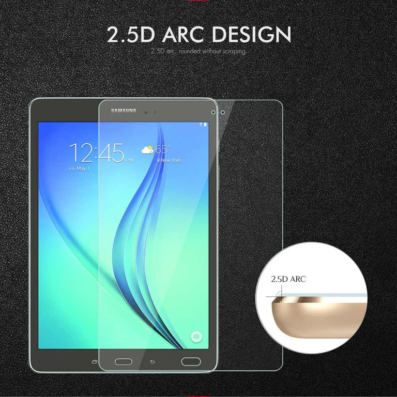 Полное покрытие 9H закаленное стекло для Samsung Galaxy Tab A 9 7 T550 T555 P550 P555 дюймов Защитная