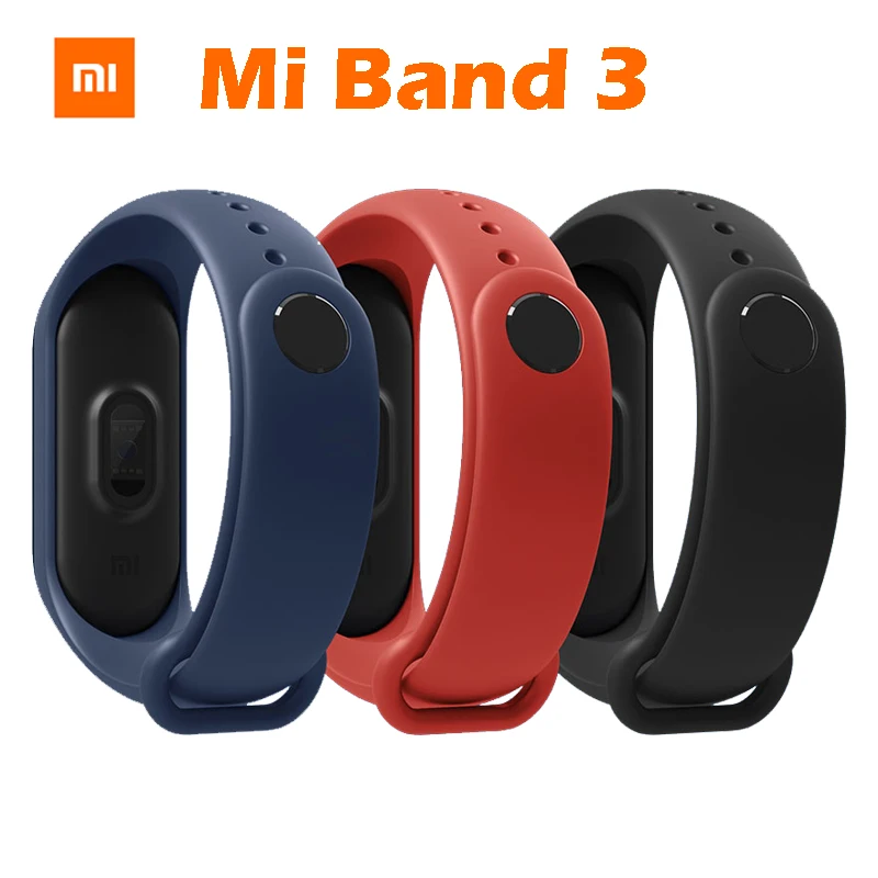 Оригинальный Xiaomi mi Группа 2 3 Смарт браслет с OLED дисплей Сенсорная панель Smart