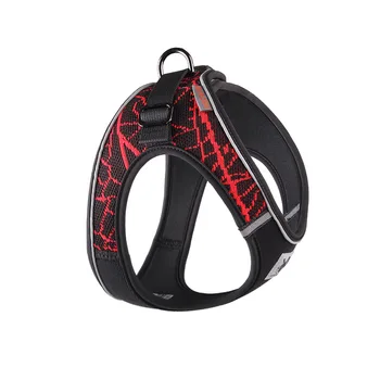 

Dog Harness Vest Reflective No Pull Dog Harness for Small Medium Dogs Breathable Padded Harnesses Vest for Bulldog Chihuahua