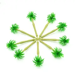 5 см архитектура зеленый модель кокосовое миниатюрные деревья макет железной дороги пейзажа весы