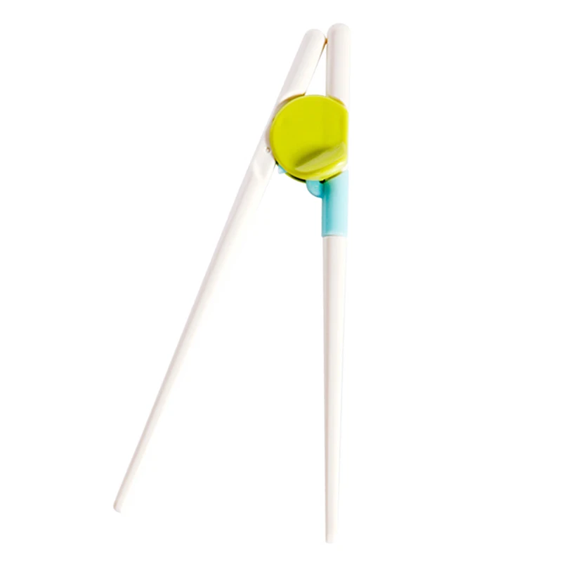 

1 Pair Children Kids Beginner Chopsticks Training Helper Learning Easy Use HOT Colors:Green