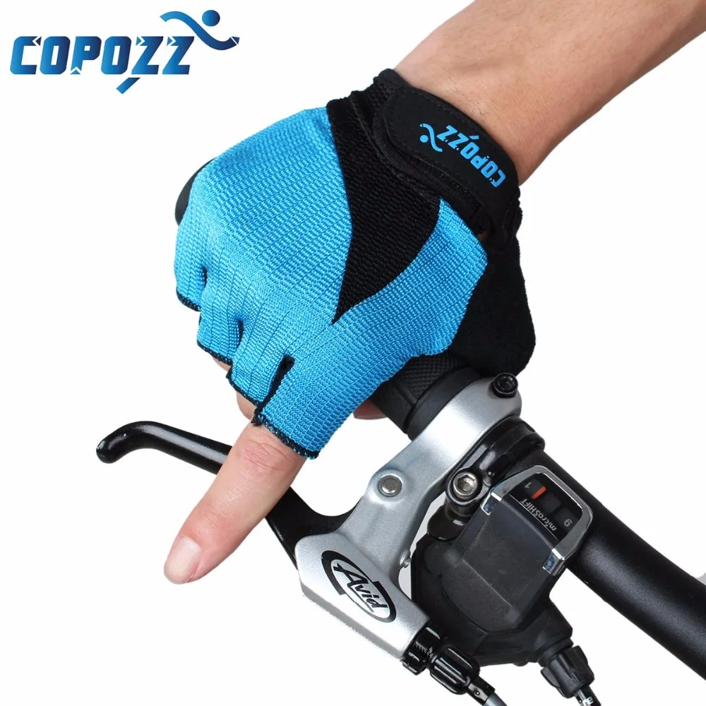 New Copozz GEL Half Finger Men Women font b Cycling b font font b Gloves b