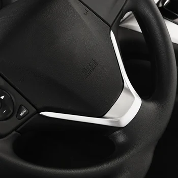 

For 2012 2013 2014 2015 2016 Honda CRV CR-V Accessories ABS Chrome Steering Wheel Cover Trim Shiny Strip Decoration