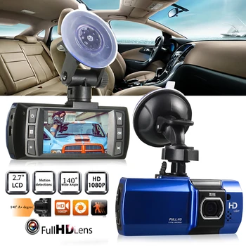 

2.7 Inch LCD Full HD 1080P Car DVR Dash Cam Camera Radar Detector Video Recorder G-sensor Night Vision Video Registrar Camcorder