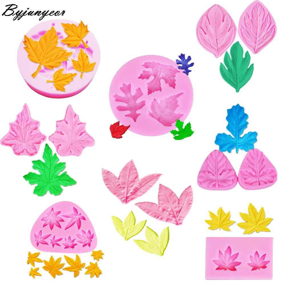 Byjunyeor M446 силиконовые формы с лепестками лилии для помадки, формы для торта для сахарного ремесла, инструменты для резки лепестков цветов, DIY Lily9.4* 3,5 см