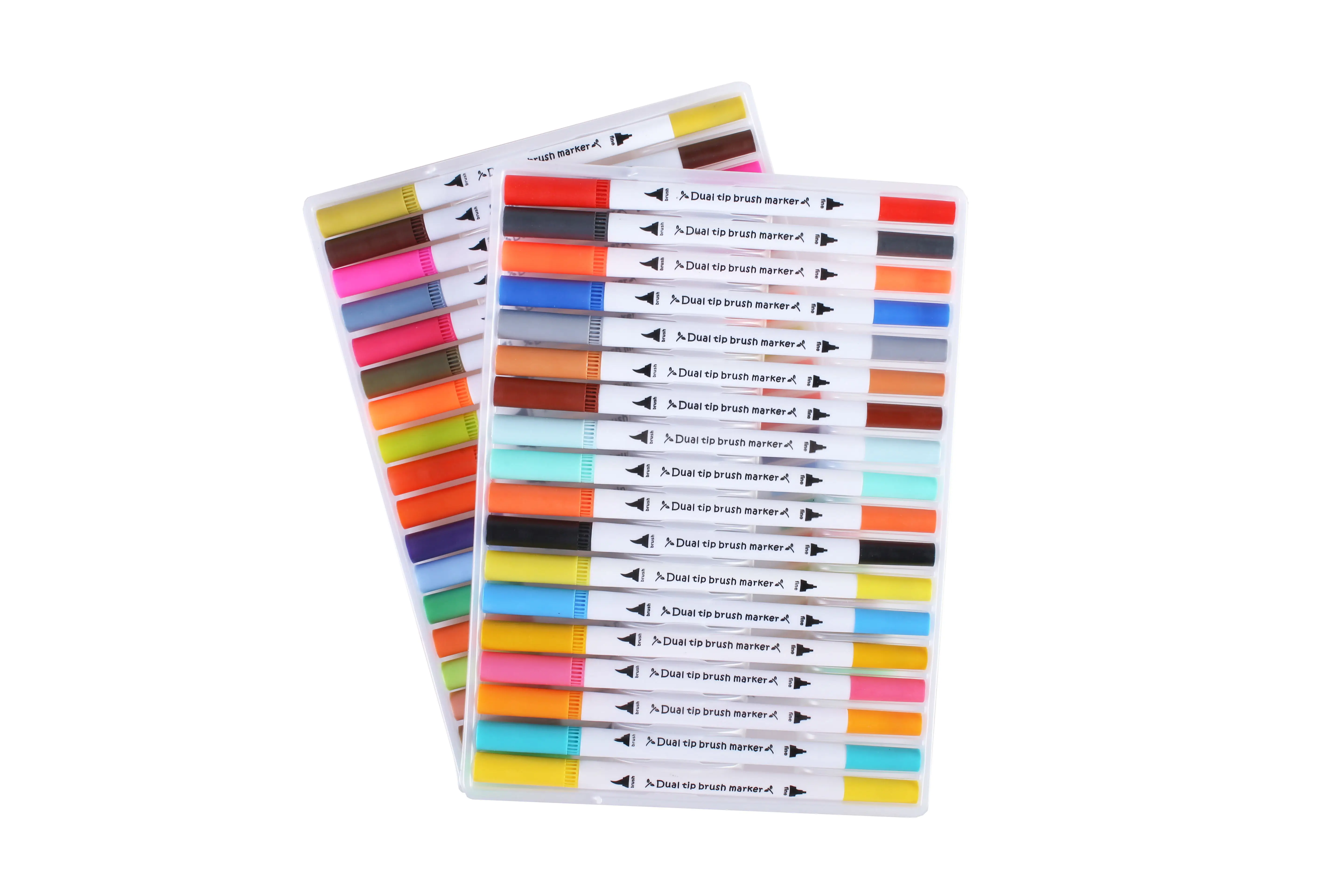 

Drawing Markers Pen Art Markers School Supplies Children Coloring Color Calligraphy Watercolor Markers Dual Tip Brush Pen