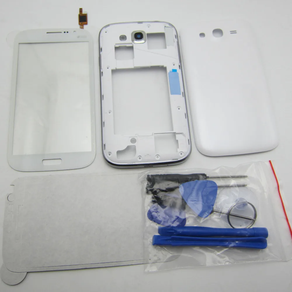 Complete Full Housing Case for Samsung Galaxy Grand Duos GT i9082 i9082 middle frame bezel Back