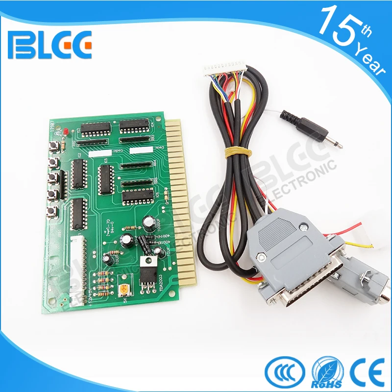 1 шт. электронная плата преобразователь jamma (небольшая плата)/PC2JAMMA/pc game to arcade PCB|arcade
