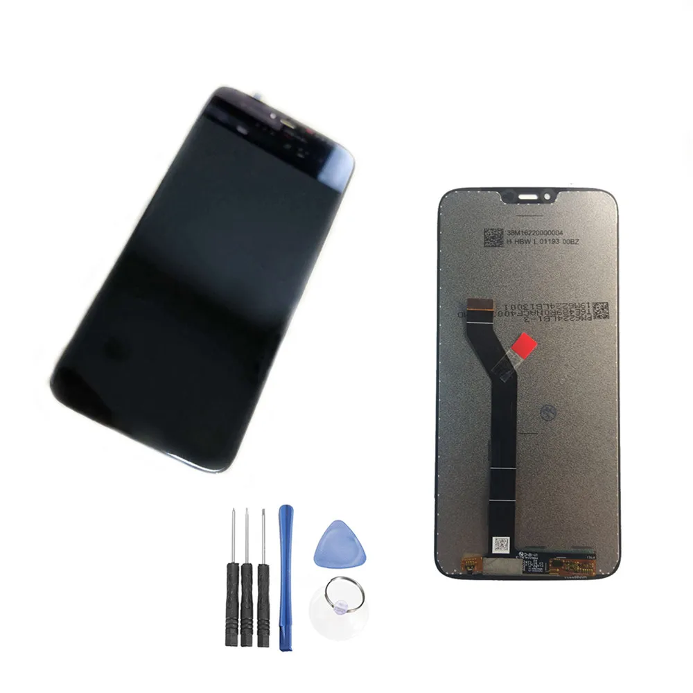 

LCD Display Touch Screen Digitizer Assembly Replacement for Motorola Moto G7 Power XT1955 With touch screen With Tools Set