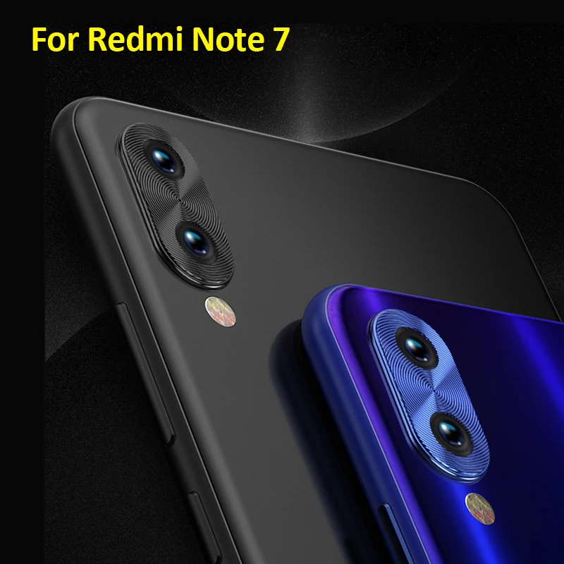 10 шт. для Xiaomi Redmi Note 7 Защитная линза покрытие алюминия кольцо Крышка для Redmi Note 7 Pro Note 7 Защита камеры