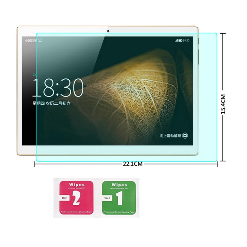 

9H Front Premium Tempered Glass Screen Guard Protector Film For Onda V96 3G For Changhong H9 For Cube U63gt 9.6"